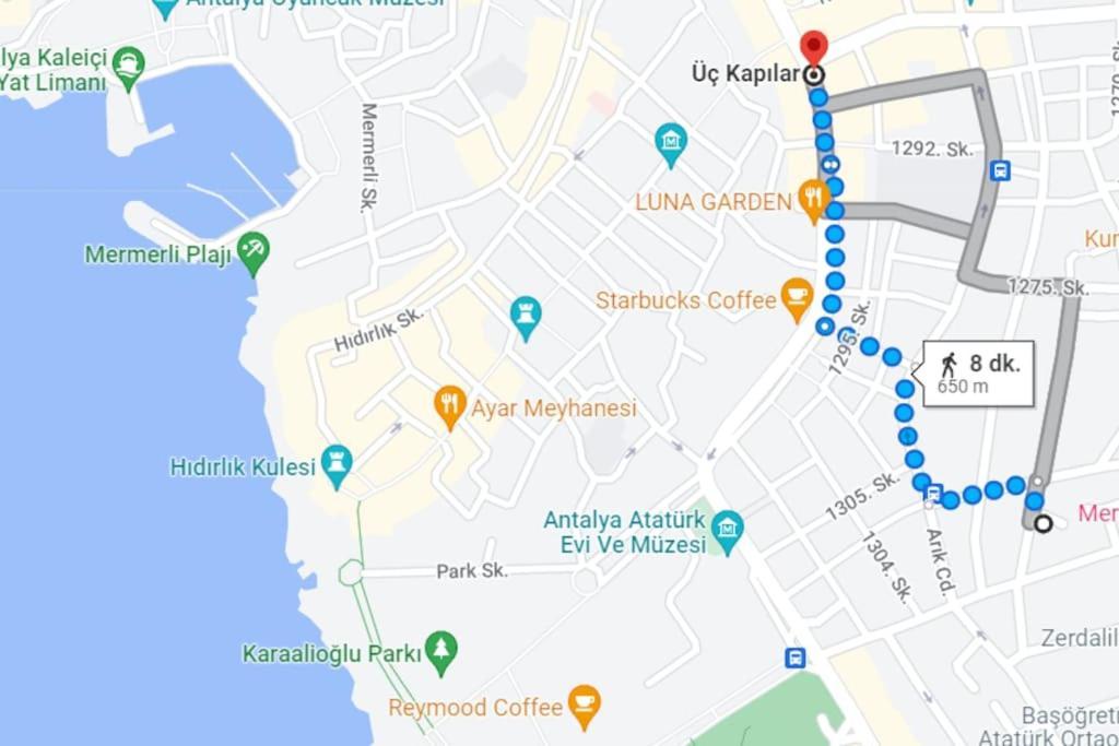 Aether Flats No7,Old Town, Beach, Central, Netflix Antalya Exterior foto